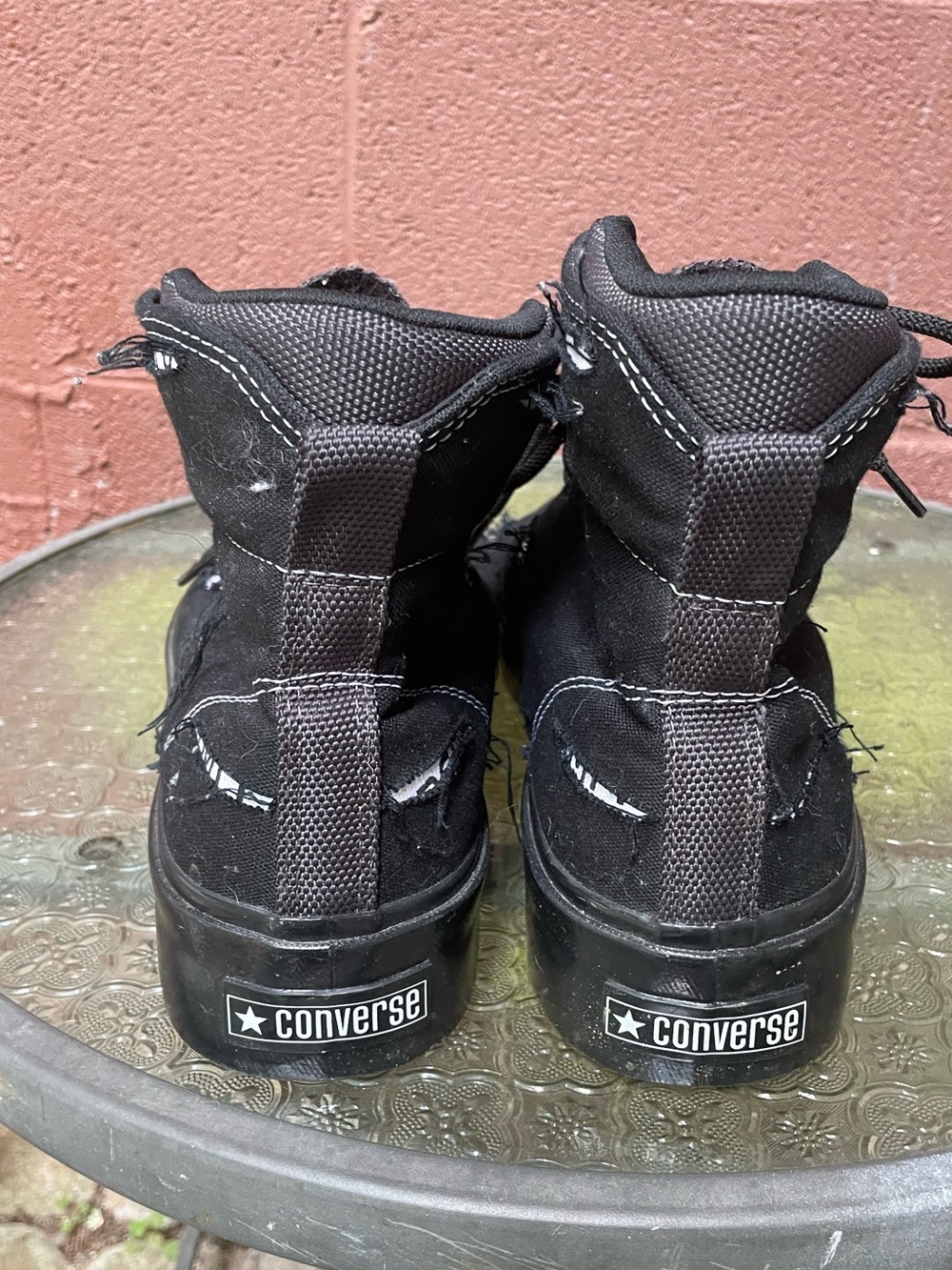 Converse X Kelly Oubre Jr. Skid Grip High Top ‘Chase the Drip’ Sneakers 10.5 - Picture 6 of 13